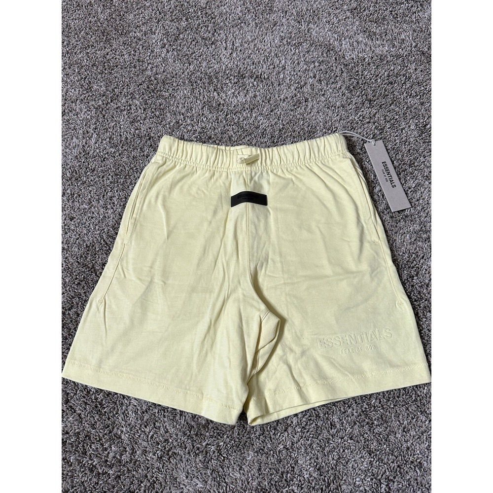 Boys yellow essentials shorts